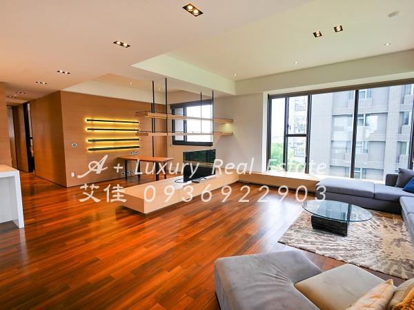 租中山區豪宅租台北市豪宅首泰三見月河一層一戶大直河景豪宅捷運