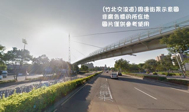 竹北大路邊工業廠房