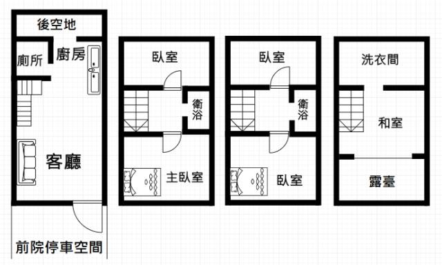 台中沙鹿透天-1