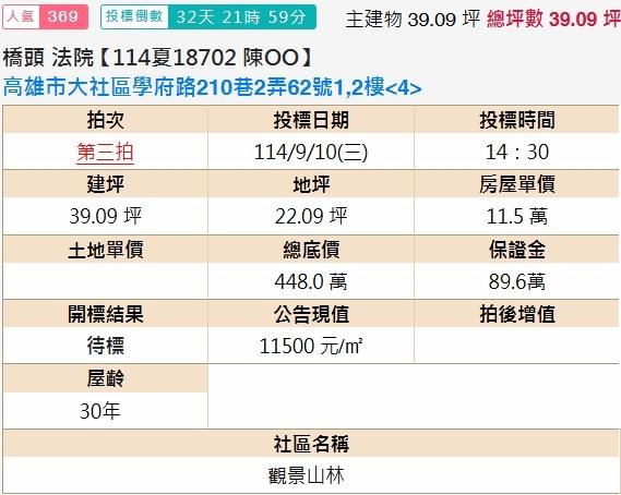 大社公寓法拍-1