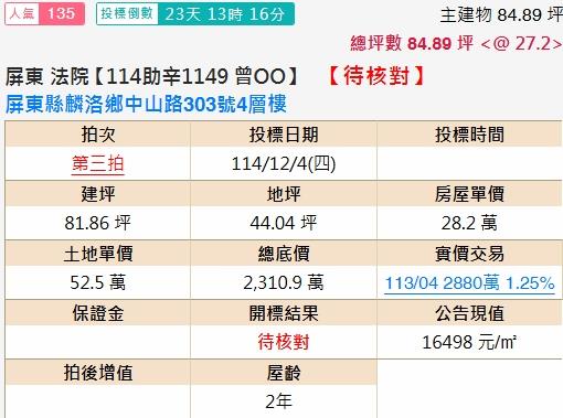 麟洛拍賣透天-1