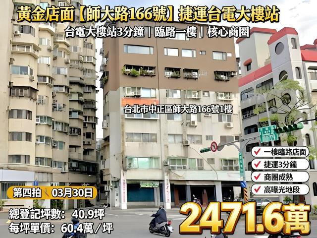 中正區店面法拍-0