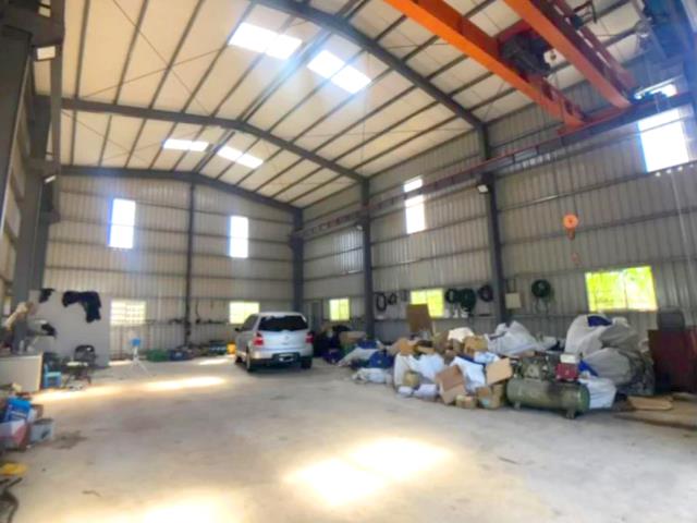 大竹交流道大腹地天車廠房