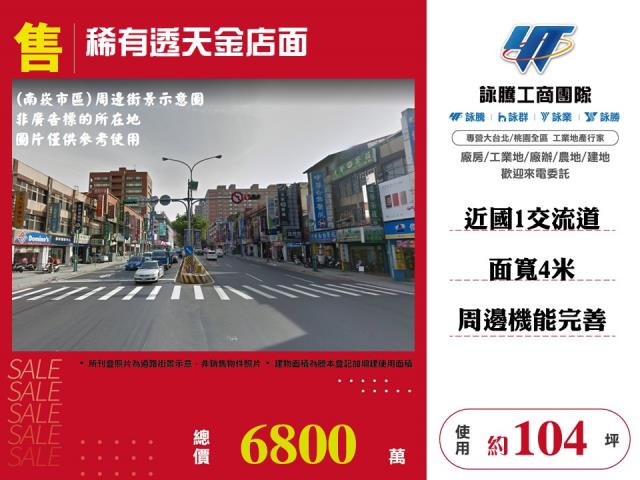 稀有透天金店面