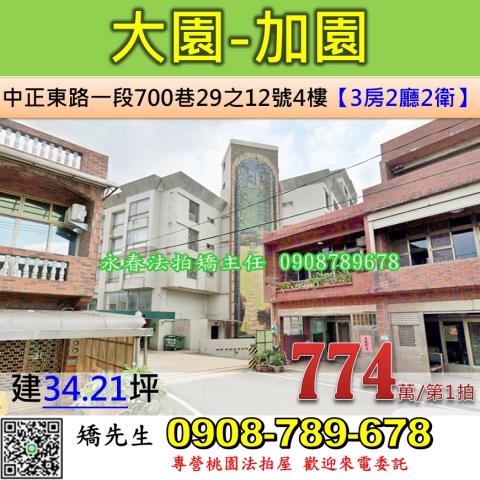 桃園大園法拍華廈-0