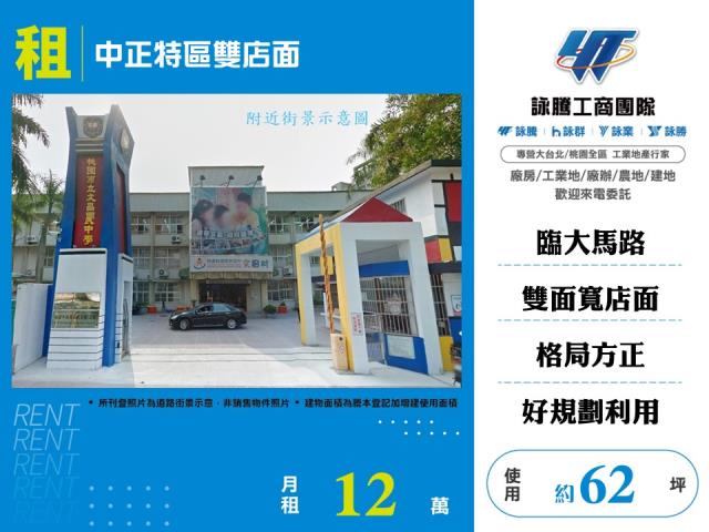 中正特區雙店面