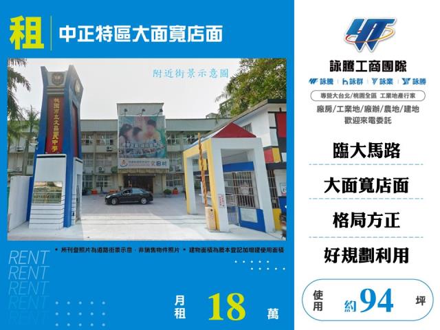 中正特區大面寬店面