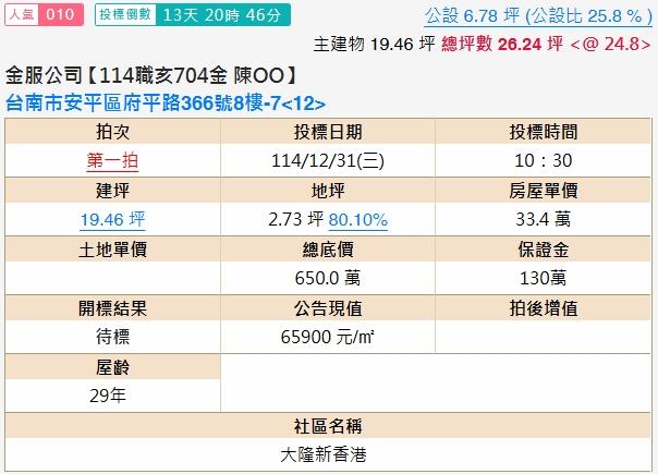 台南安平拍賣大樓-1