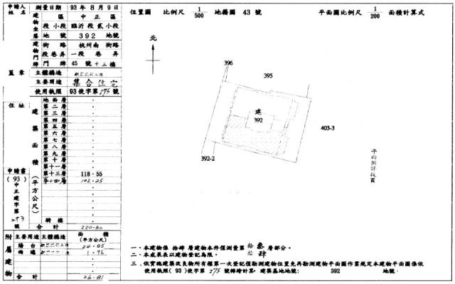 台北中正區大樓法拍-1