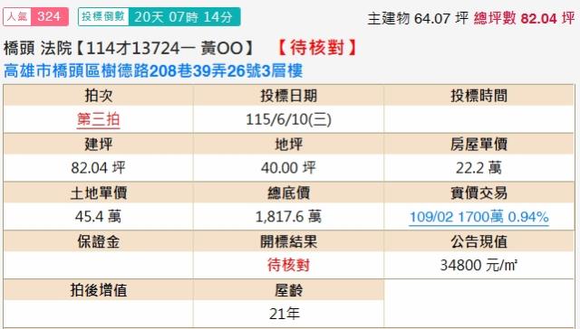 橋頭法拍透天-1