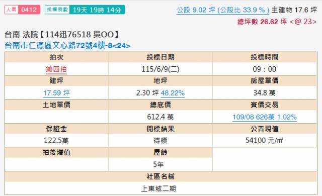 台南仁德大樓法拍-1