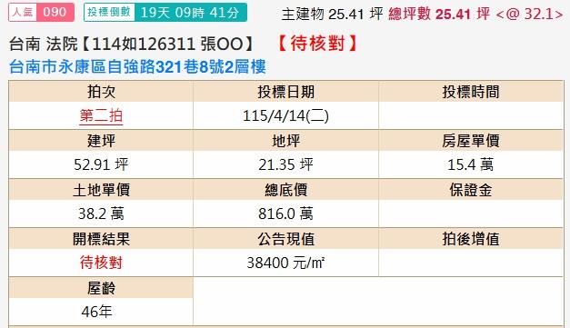永康透天拍賣-1