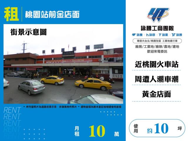 桃園站前金店面