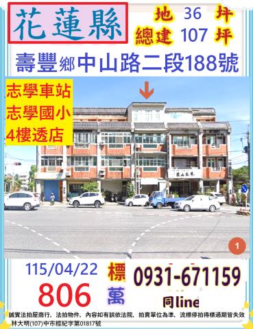 花蓮壽豐法拍透天-0