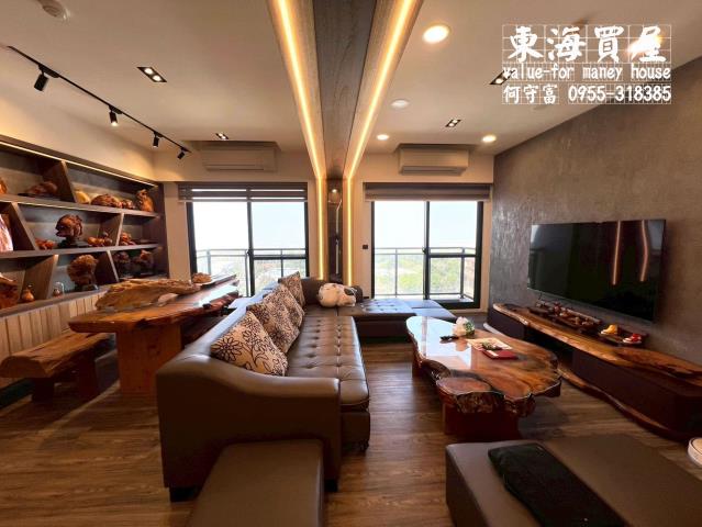 大肚區齊美景觀2房平車高樓層精裝戶1300萬