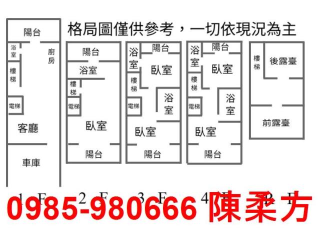 水上火車站旁全新電梯車庫別墅A5