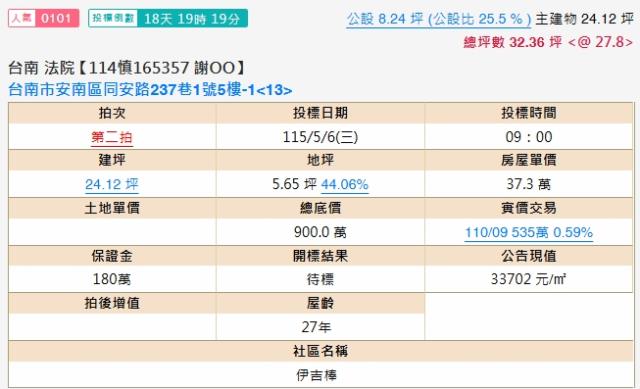 台南大樓法拍-1