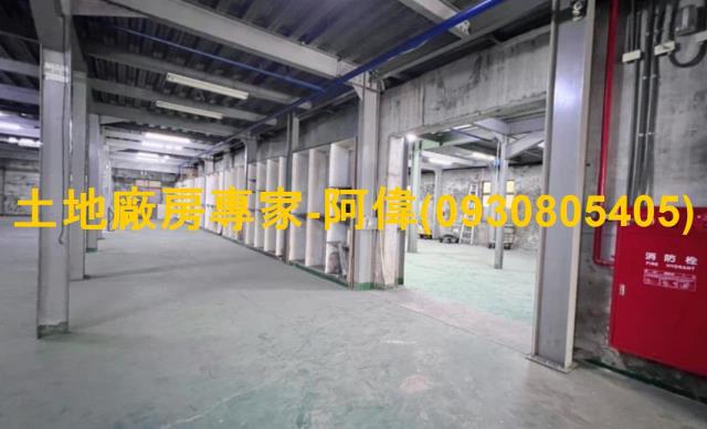 永康區可廠登合法RC工業廠房223坪出售