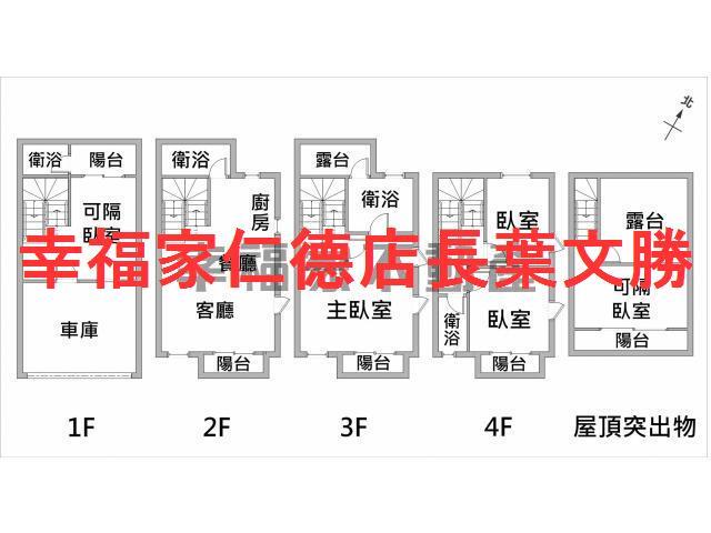 專九份子全新邊間雙車墅