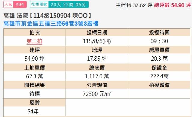 前金拍賣透天-1