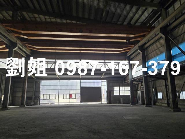 竹田工業廠房乙種工業區可廠登廠房出租高滴水天車廠房