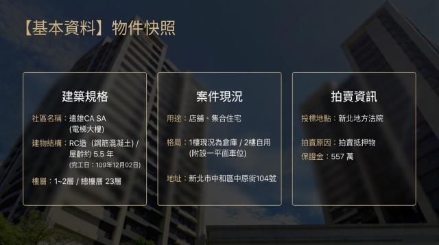 中和大樓法拍-1