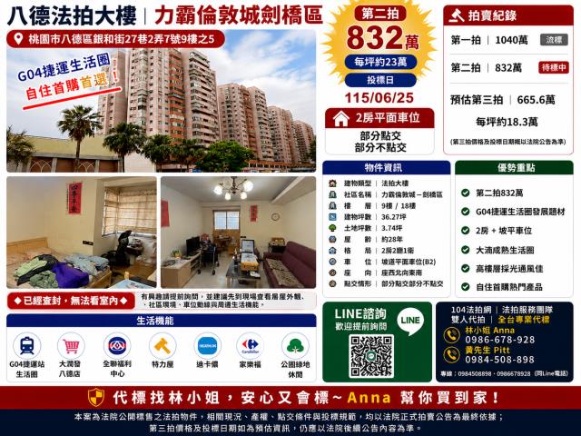 桃園八德法拍大樓-0