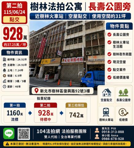 新北樹林公寓法拍-0