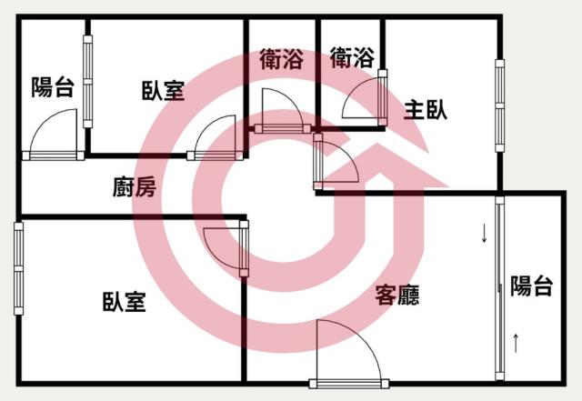 瑞隆商圈稀有釋出B1大三房平車