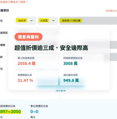 台北大安區拍賣華廈-6