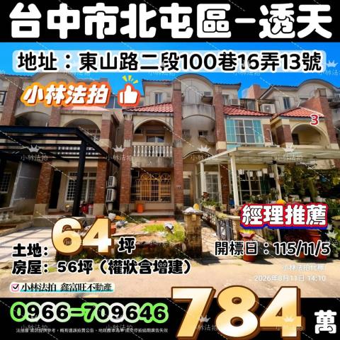 北屯透天法拍-0
