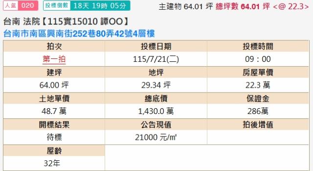 南區透天法拍-1