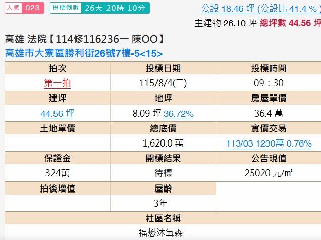 大寮大樓法拍-1