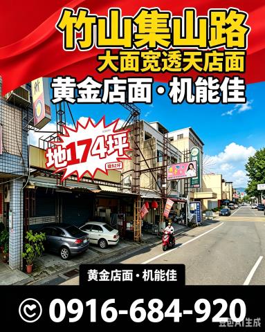 南投竹山大地坪臨路透天店面大面寬竹山國小竹山老街