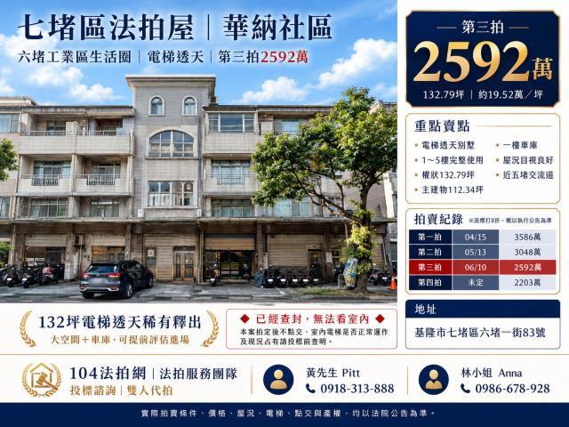 基隆市七堵區六堵一街83號
