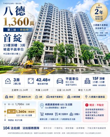 桃園八德法拍大樓-0