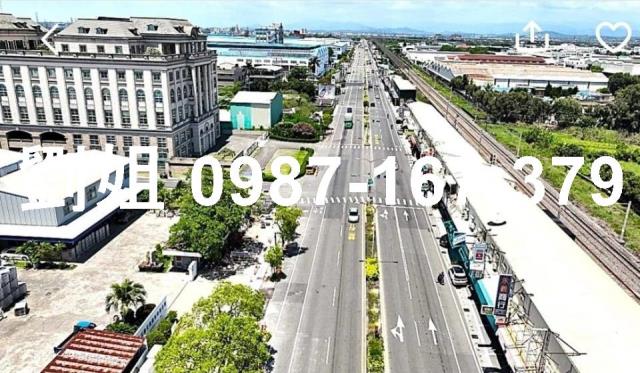 永康廠房永康交流道雙面路三角窗大路邊廠房甲種工業區