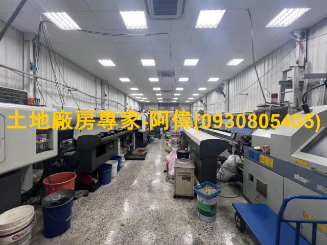 永康區可廠登RC工業廠房104坪出售