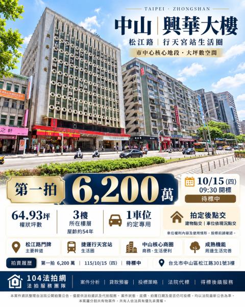 台北市中山區松江路301號3樓2