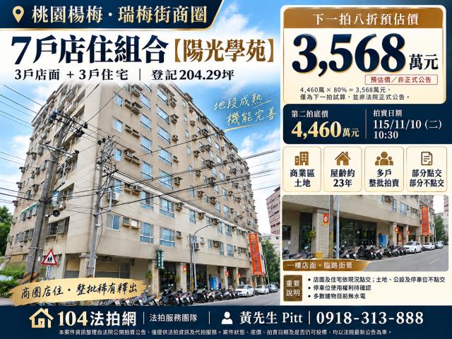 桃園市楊梅區瑞梅街33號1樓