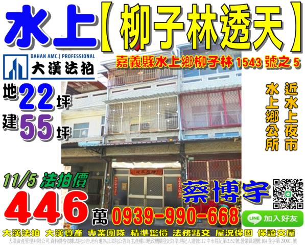 水上法拍屋柳子林透天