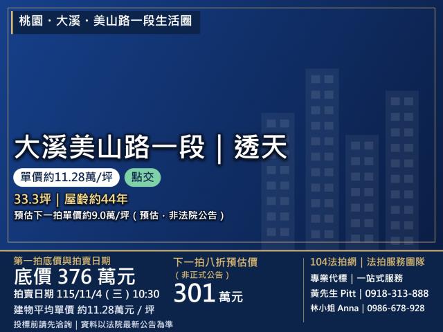 桃園市大溪區美山路一段282巷6號2層樓