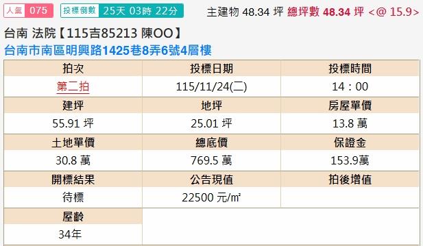 南區法拍透天-1