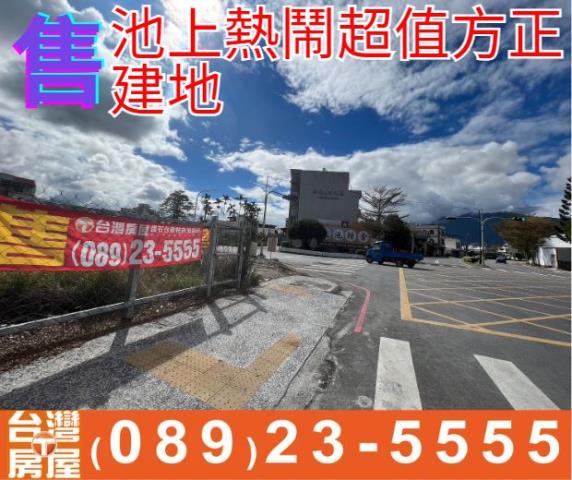 池上熱鬧超值方正建地