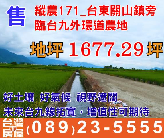 未來台九線拓寬道路上
