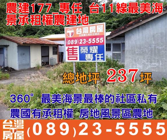台東農建地台東房地產台東土地買賣台東房仲台東仲介