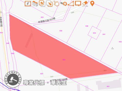 六福村農地福源段622地號中原路三段