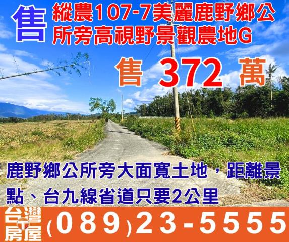 鹿野鄉公所高視野