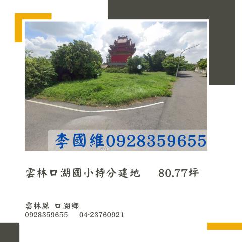 雲林口湖法拍建地-0