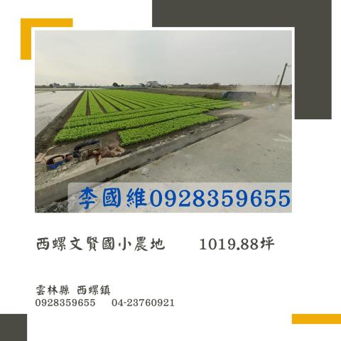 雲林西螺農地法拍-0